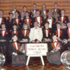 The annual Christmas Concert in Antrobus House, 1987. Ted Allison : Conductor. Back Row - Dennis Burgess. Ian Lowther. John Appleford. Brian Watts. Andrew Baker.

Middle Row - Brian Carter. Brian Bishop. John Baker. Ivor Dunford.NK. Julian Slater. David Shutler. Neil Slater. Jeremy Slater. 

Front Row - Jean Jackson. NK . Fiona Carr. Ted Alison. Carol Adlam. Marie Burgess. Hillary Dearden. Foreground - NK . NK .
